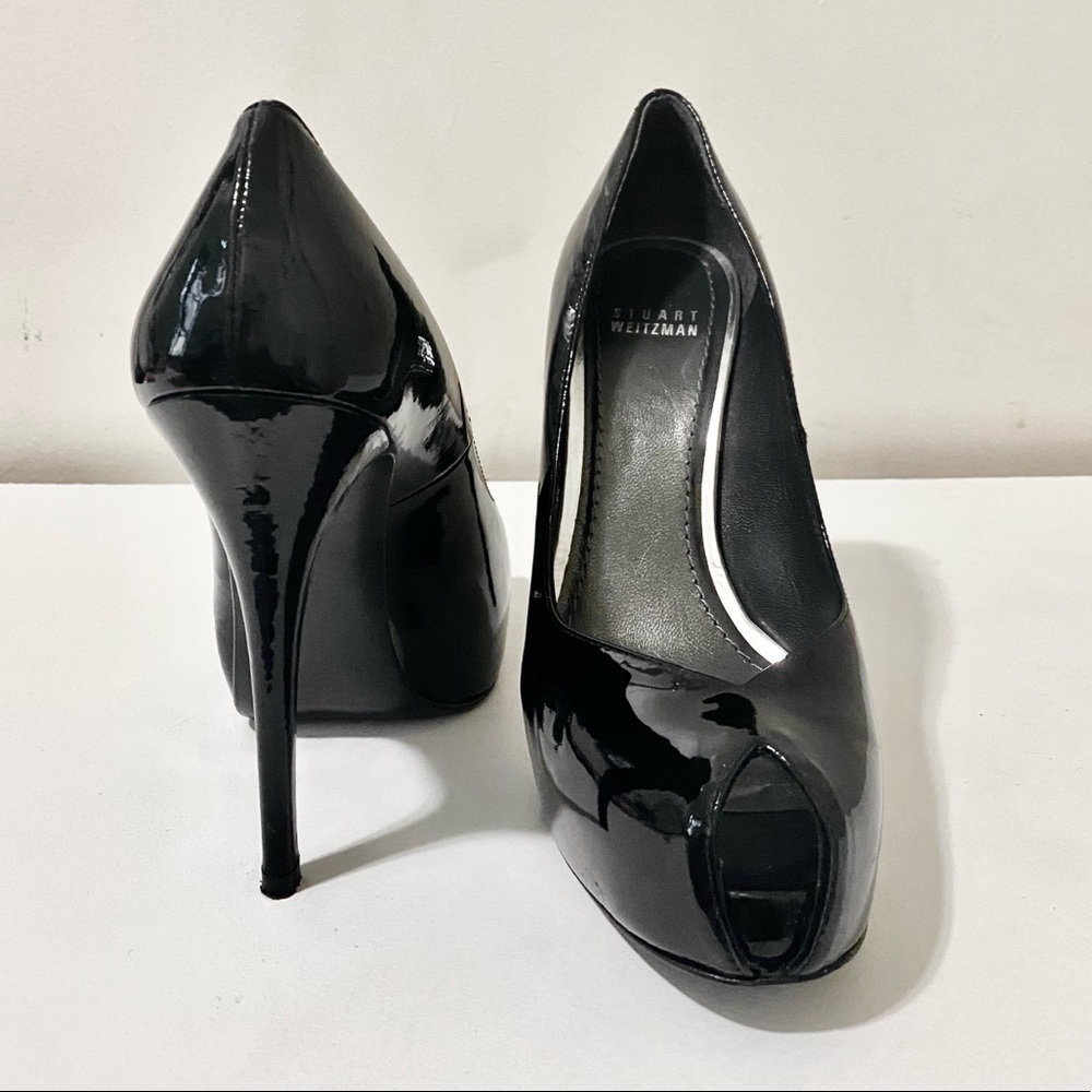Stuart Weitzman sexy black heels